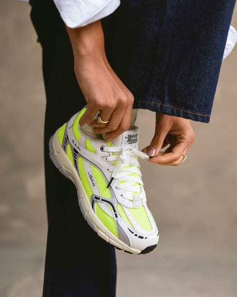 Re-Run White Silver – White-Yellow – Women