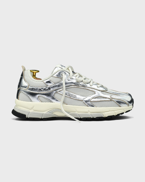 Re-Run Pine Metallic – White-Silver – Women