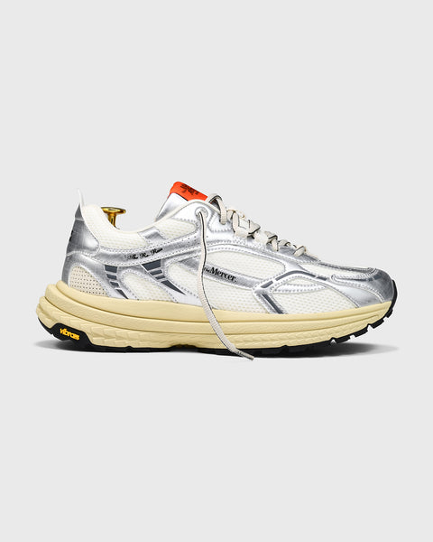 Re-Run Vibram – White-Silver – Women