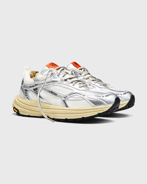 Re-Run Vibram – White-Silver – Women