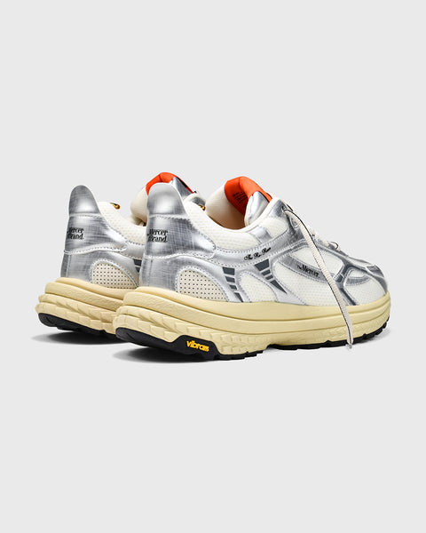 Re-Run Vibram – White-Silver – Women