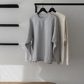 Munich – Oversized Crewneck – Heather Grey – Men